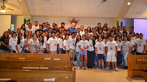 Brownsville parish welcomes migrant youth