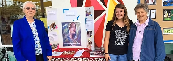 Bridgette a school student starts Helping for Hope