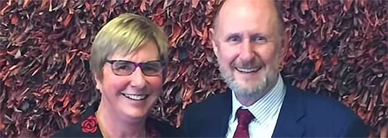 Judge Noel Sainsbury praises work of Kitty McKinley