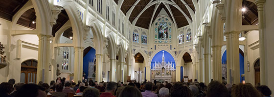 Easter Sunday at St Mary of the Angels
