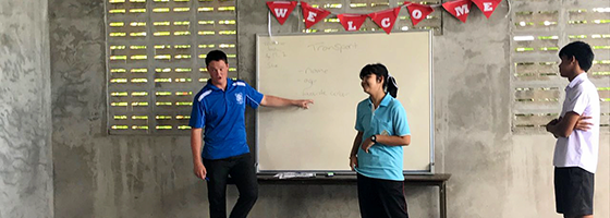 St Patrick's College visit Ranong Thailand